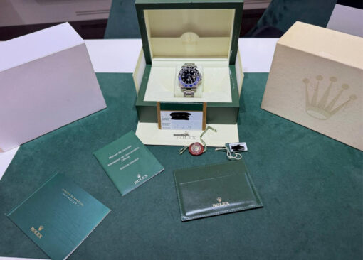 Rolex GMT-Master II Batman del 2014 full set top condition con documenti e scatola Rolex - Image 2