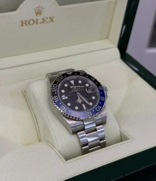Rolex GMT-Master II Batman del 2014 full set top condition con documenti e scatola Rolex - Image 3