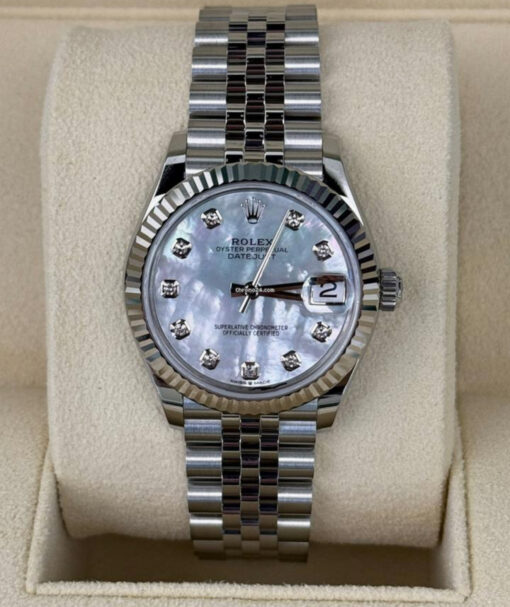 Rolex Datejust 31 NUOVO 2025 Italia MOP dial quadrante in madreperla con diamanti full set