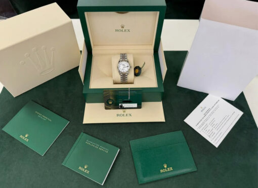 Rolex Datejust 31 NUOVO 2025 Italia MOP dial quadrante in madreperla con diamanti full set - Image 2