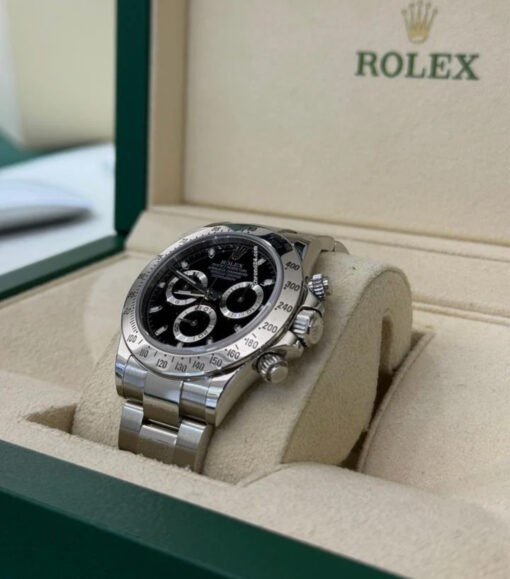 Rolex Daytona nero CHROMALIGHT del 2015 full set top condition con documenti e scatola - Image 3