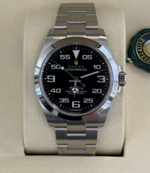 Rolex Air King 40mm NUOVO 2025 Giugno new model full set con documenti e scatola Rolex