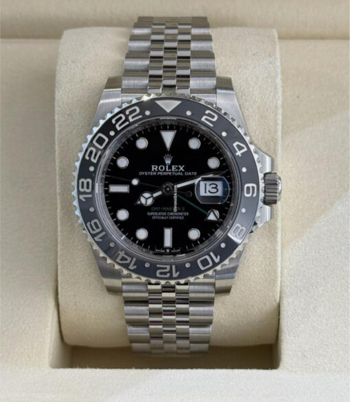 Rolex GMT-Master II NUOVO 2025 Jubilee Italia full set con documenti scatola Bruce wayne