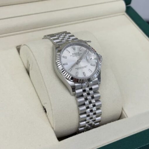 Rolex Datejust 31 NUOVO Giugno 2025 Jubilee quadrante argentè full set con documenti e scatola - Image 3