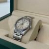 Rolex Air King 34mm quadrante argentè del 1991 full set top condition con documenti e scatola