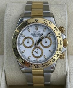 Rolex Daytona bianco white del 2018 italiano full set top condition con documenti scatola Rolex