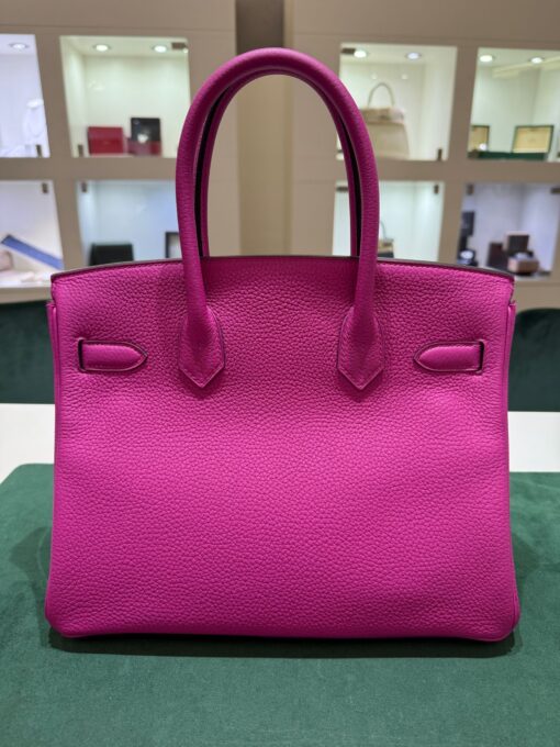 Hermès Birkin 30 retourne veau pellame Togo NUOVA 2020 seriale Y color bubble - Image 8