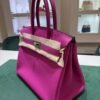 bdcb1fb5-27fc-47fc-910c-9cb93c9f3eaa Hermès Birkin 30 retourne veau pellame Togo NUOVA 2020 seriale Y color bubble