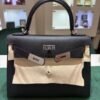Herm&egrave;s Kelly 28 Sellier veau pellame Epsom NUOVA 2025 Maggio seriale K color NOIR nero