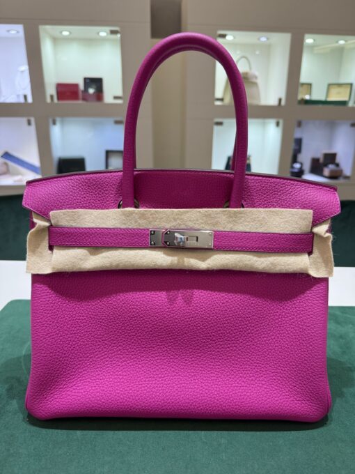 Hermès Birkin 30 retourne veau pellame Togo NUOVA 2020 seriale Y color bubble - Image 11
