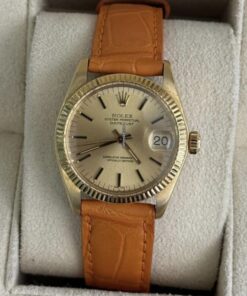Rolex Datejust 31 31mm del 1977 cassa in oro gold 18kt top condition con scatola Rolex