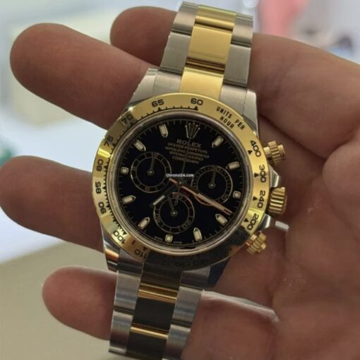Rolex Daytona acciaio oro nero del 2021 card verde full set top condition con documenti scatola - Image 4