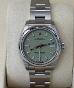 Rolex Oyster Perpetual 31 Pistachio NEW MODEL 2025 NUOVO Italia full set con documenti