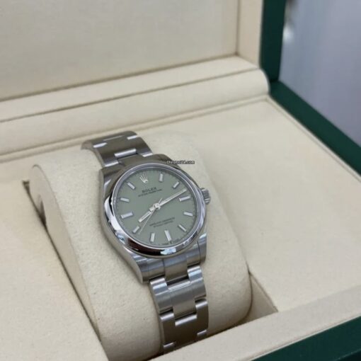 Rolex Oyster Perpetual 31 Pistachio NEW MODEL 2025 NUOVO Italia full set con documenti - Image 3