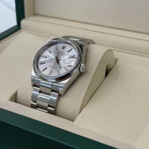 Rolex Datejust 36 quadrante argento NUOVO 2025 Giugno Oyster full set con documenti e scatola - Image 3