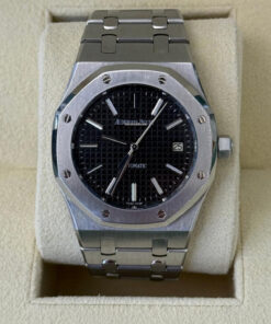 Audemars Piguet Royal Oak Selfwinding 39mm black dark del 2010 full set top condition con documenti e scatola