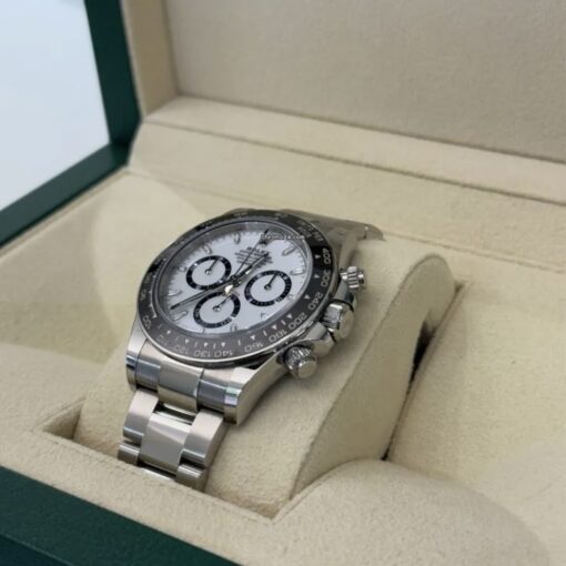 Rolex Daytona ceramica NUOVO 2024 Italia PANDA WHITE full set con documenti e scatola Rolex - Image 3