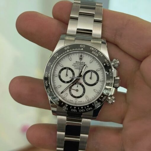 Rolex Daytona ceramica NUOVO 2024 Italia PANDA WHITE full set con documenti e scatola Rolex - Image 5
