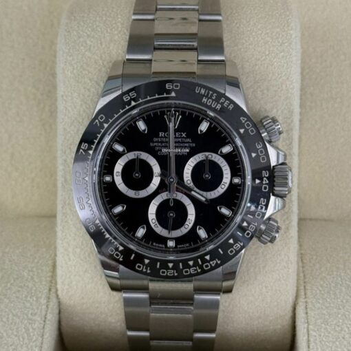Rolex Daytona ceramica nero del 2021 card verde 5 anni garanzia full set excellent condition