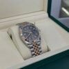 Rolex Datejust 36 NUOVO 2025 ardesia grigio jubilee Luglio acciao oro rosa full set documenti