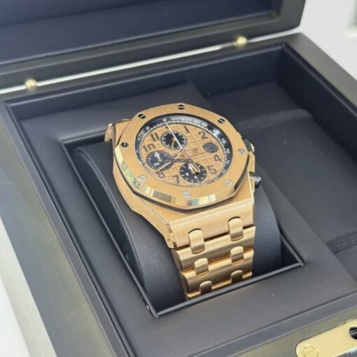 Audemars Piguet Royal Oak Offshore Chronograph 42mm rose gold full set top condition con documenti scatola - Image 2