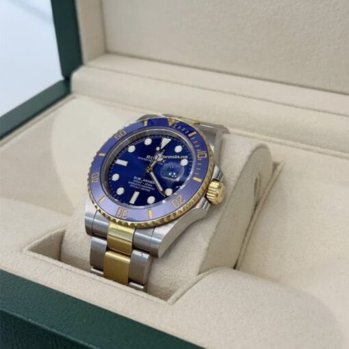 Rolex Submariner Date del 2020 card verde Italia full set acciaio oro blu full set top condition - Image 3