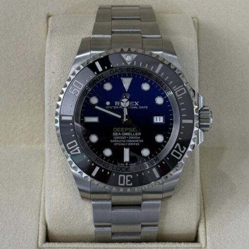 Rolex Sea-Dweller Deepsea d-blue del 2022 Italia full set excellent condition con documenti