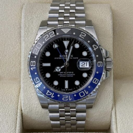 Rolex GMT-Master II 2019 Jubilee batgirl batman top condition full set con documenti e scatola