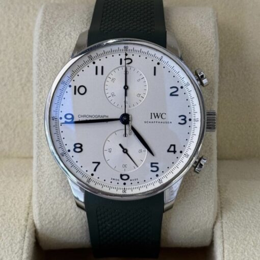 IWC Portuguese Chronograph del 2020 doppio cinturino originale full set excellent condition