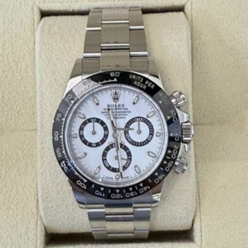 Rolex Daytona White Panda del 2020 card verde full set excellent condition con documenti scatola
