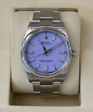 Rolex Oyster Perpetual 36 LAVANDA NUOVO 2025 Luglio Italia full set con documenti
