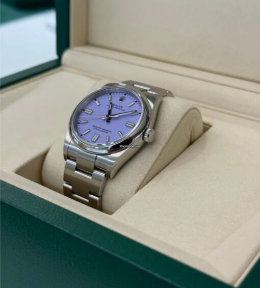 Rolex Oyster Perpetual 36 LAVANDA NUOVO 2025 Luglio Italia full set con documenti - Image 3