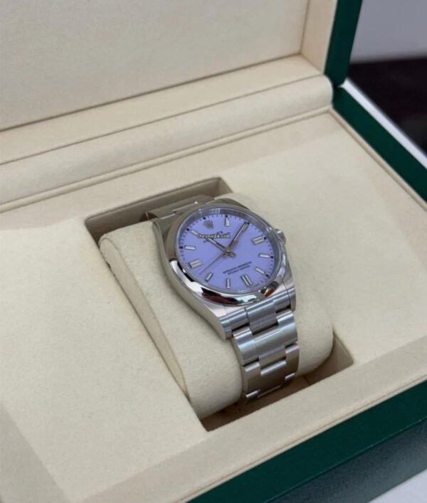 Rolex Oyster Perpetual 36 LAVANDA NUOVO 2025 Luglio Italia full set con documenti