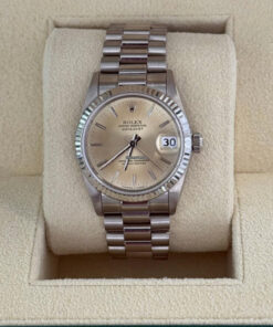 Rolex Datejust 31 del 1988 oro bianco service Rolex in garanzia fino al 2027 top condition