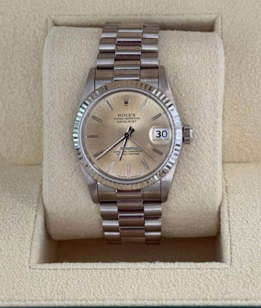 Rolex Datejust 31 del 1988 oro bianco service Rolex in garanzia fino al 2027 top condition