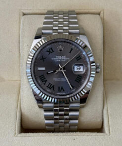 Rolex Datejust 41 Wimbledon del 2020 Jubilee full set top condition con documenti e scatola