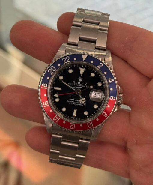 Rolex GMT-Master Pepsi only swiss del 1999 full set top condition con documenti e scatola - Image 4