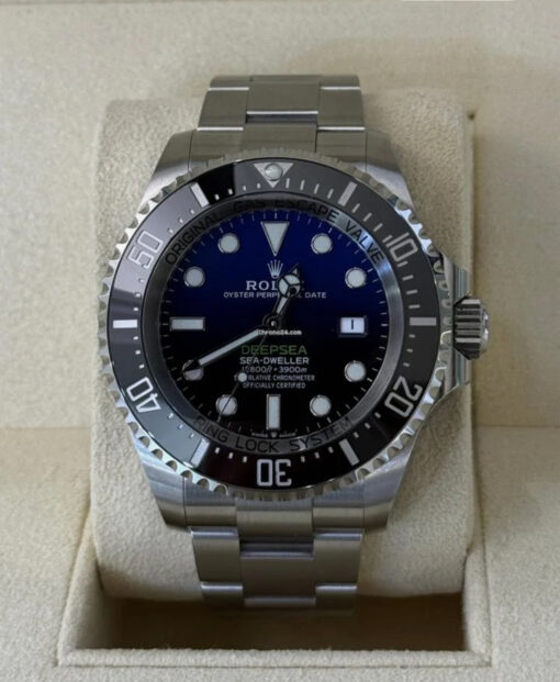 Rolex Sea-Dweller Deepsea NUOVO d-blue parziali pellicole del 2022 Italia full set James Cameron