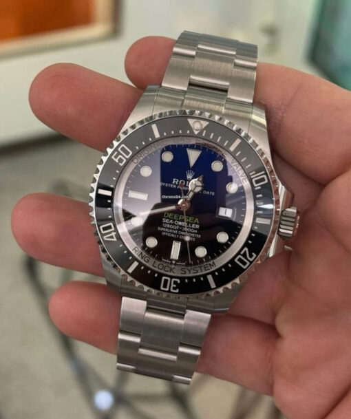Rolex Sea-Dweller Deepsea NUOVO d-blue parziali pellicole del 2022 Italia full set James Cameron - Image 4