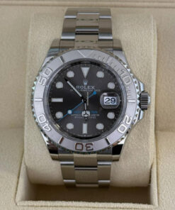 Rolex Yacht-Master 40 Rhodium grey del 2022 Italia full set excellent condition con documenti