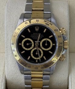 Rolex Daytona Zenith nero del 1994 full set top condition acciao oro con documenti e scatola