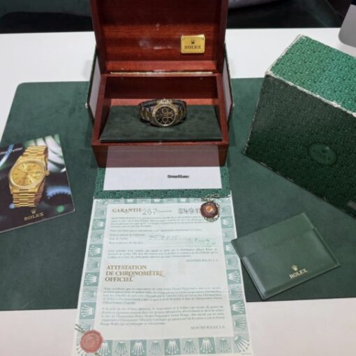 Rolex Daytona Zenith nero del 1994 full set top condition acciao oro con documenti e scatola - Image 2