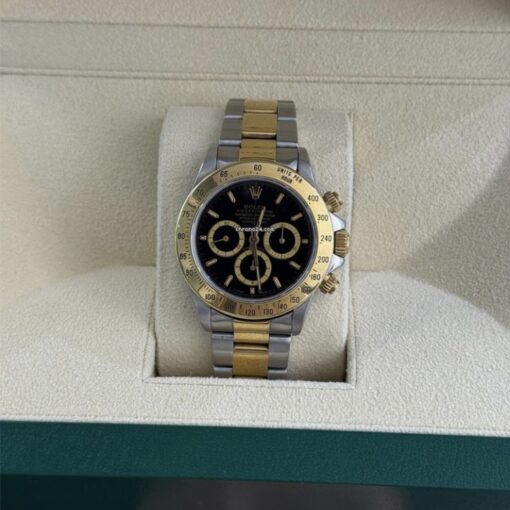 Rolex Daytona Zenith nero del 1994 full set top condition acciao oro con documenti e scatola - Image 5