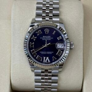 Rolex Datejust 31 NUOVO 2025 quadrante purple aubergine in diamanti ore 6 Jubilee full set