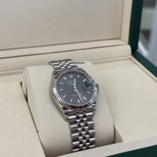 Rolex Datejust 31 NUOVO 2025 Jubilee green verde menta full set con documenti e scatola - Image 3