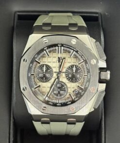 Audemars Piguet Royal Oak Offshore Chronograph 43mm smoked dial ( taupe ) del 2023 full set top condition