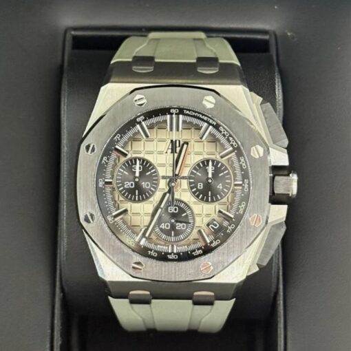 Audemars Piguet Royal Oak Offshore Chronograph 43mm smoked dial ( taupe ) del 2023 full set top condition