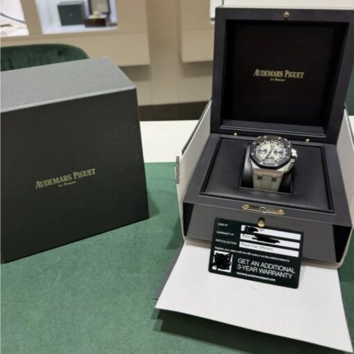 Audemars Piguet Royal Oak Offshore Chronograph 43mm smoked dial ( taupe ) del 2023 full set top condition - Image 2