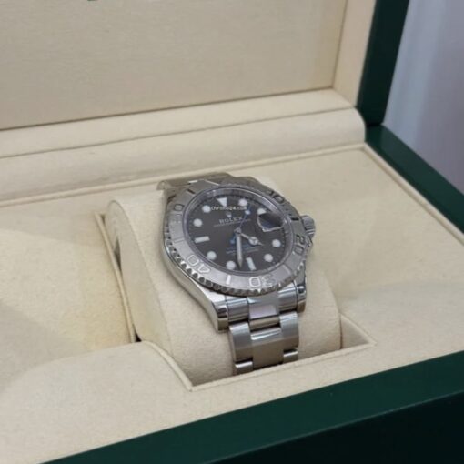 Rolex Yacht-Master 40 rhodium del 2018 Italia full set top condition con documenti e scatola - Image 4