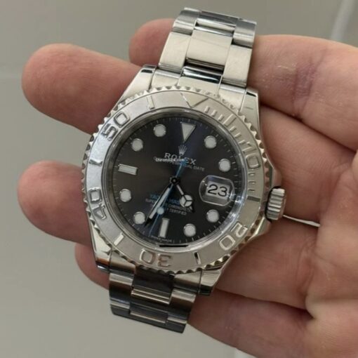 Rolex Yacht-Master 40 rhodium del 2018 Italia full set top condition con documenti e scatola - Image 5